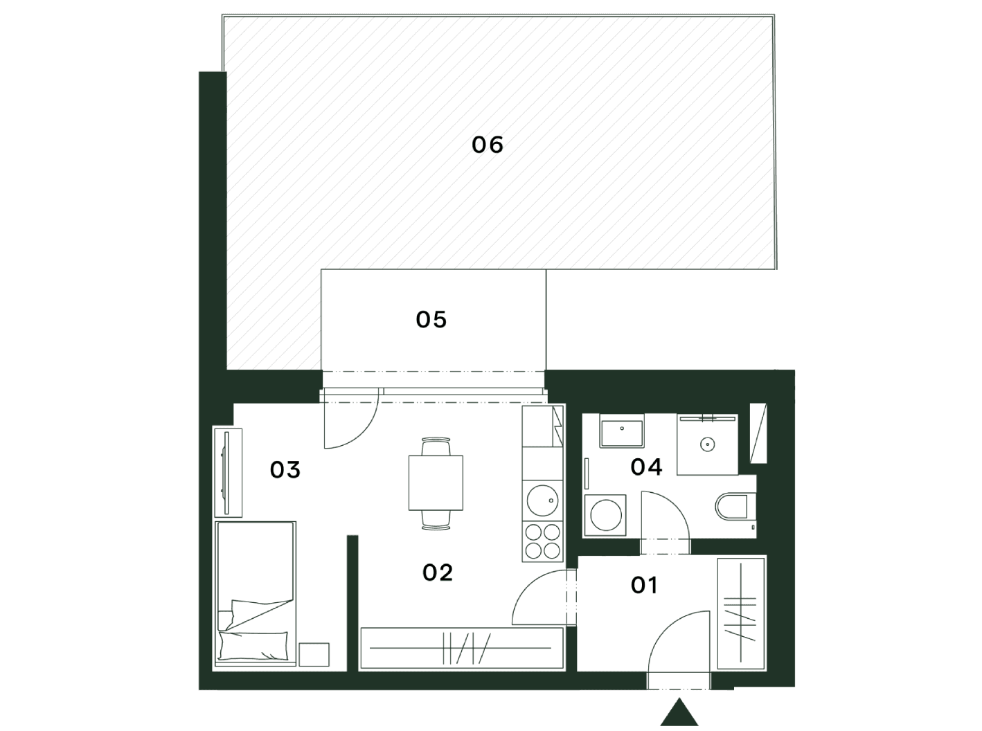 Apartment F6.101