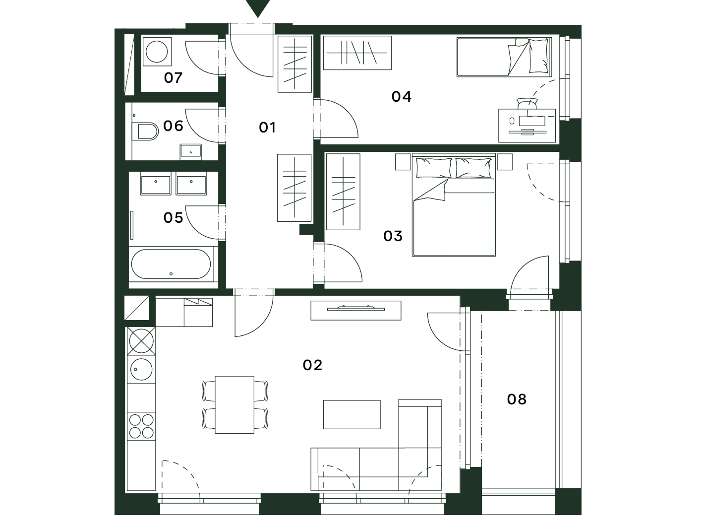 Apartment F6.203