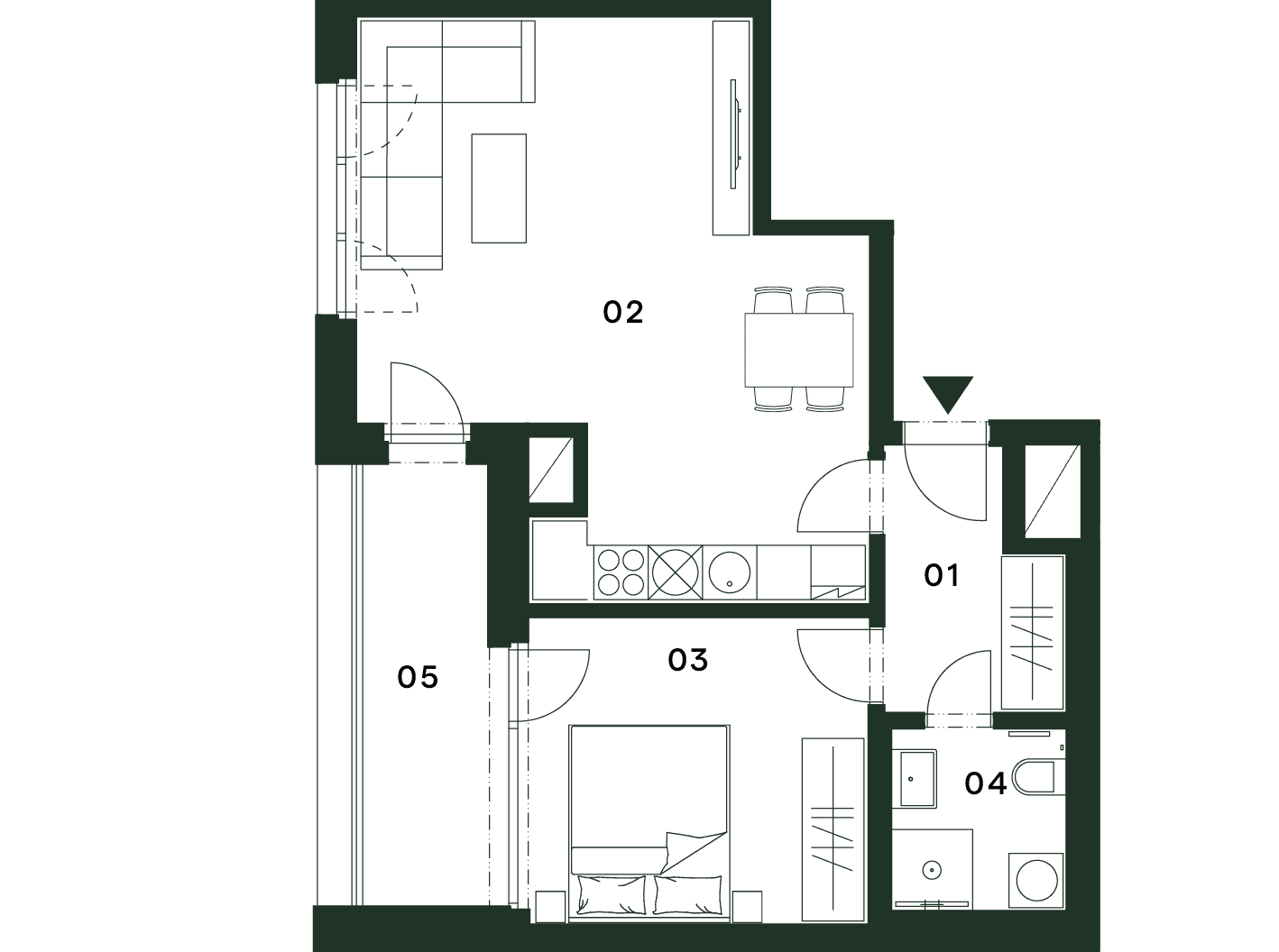 Apartment F5.103