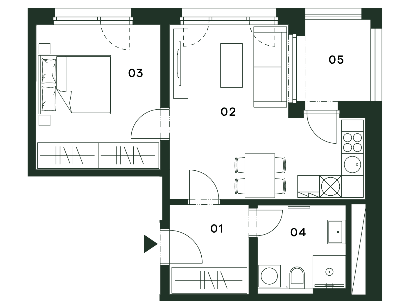 Apartment F6.402